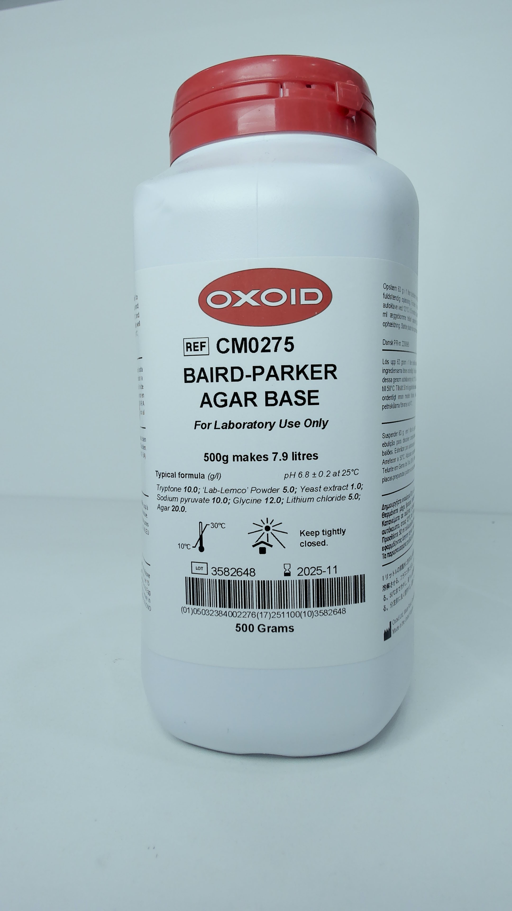 Agar base Baird-Parker