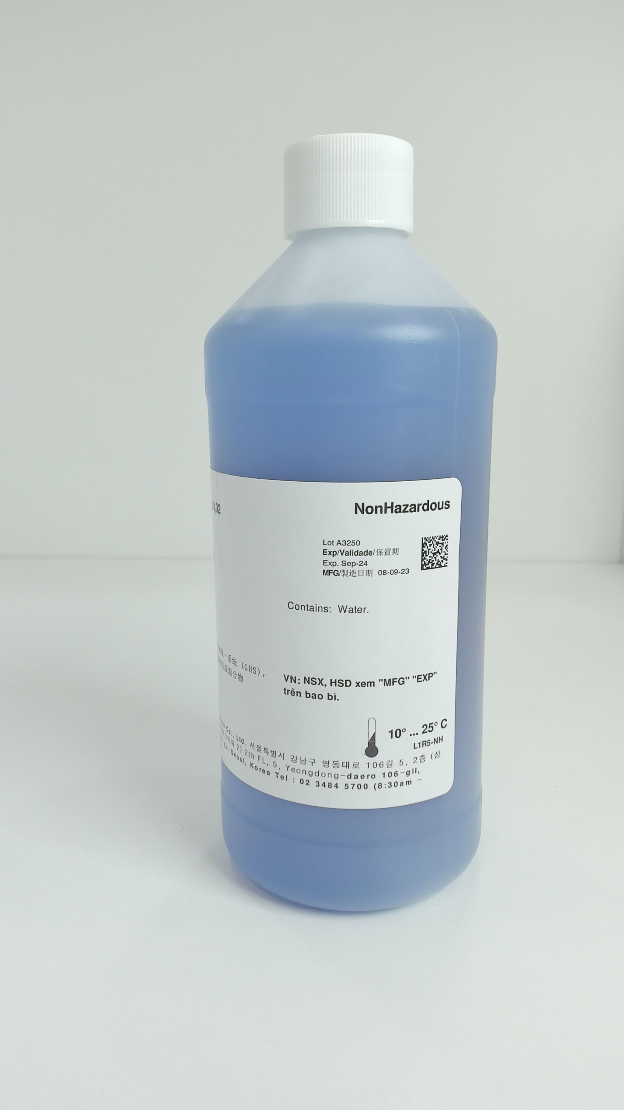 Solución buffer referencia pH 10.01 AZUL, Hach (NIST) (Vida Util &lt; 1 año) -