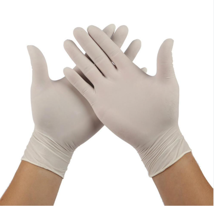 Guantes desechables de Latex Natural, talla L