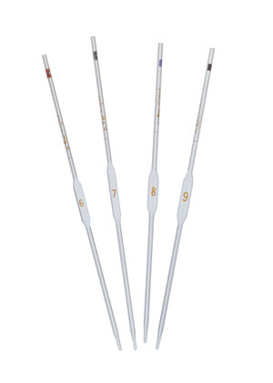 Pipeta volumétrica, TD, clase A,1ml (37004) batch/cert +-