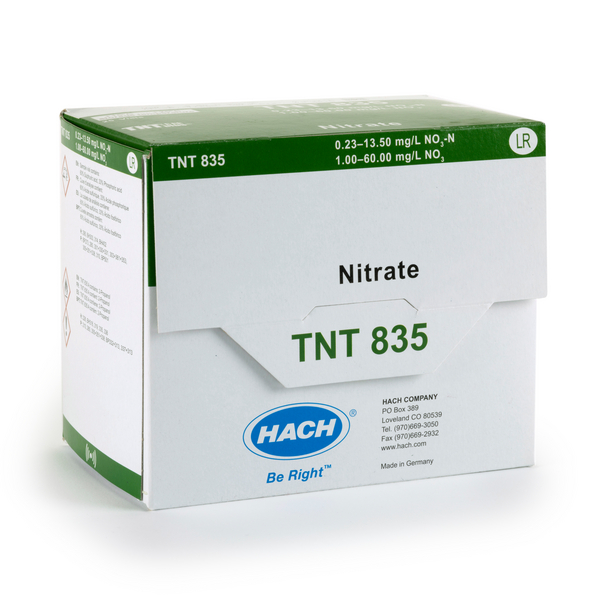 TNTplus para Nitrato, bajo rango (0.2 - 13.5mg/L) pk/25 