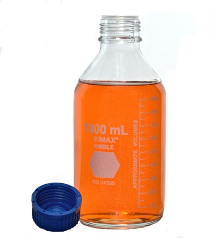 BOTELLA,GL45,AZU PP TAPA,2000ML