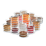 NKS/NPS Contiene: Cromocultivo + Petri 60mm + Almohadilla + Membrana Blanca 0.45 um
