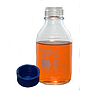 Botella tapa azul GL45 de 500ml
