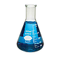Matraz erlenmeyer boca estrecha, graduado, vidrio 500ml